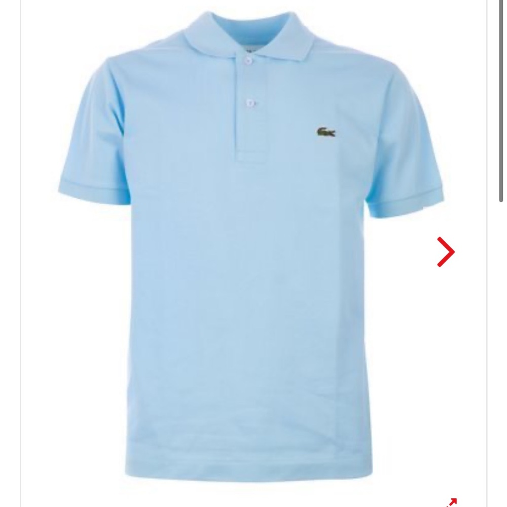 - Lacoste Sky Blue Polo Shirt